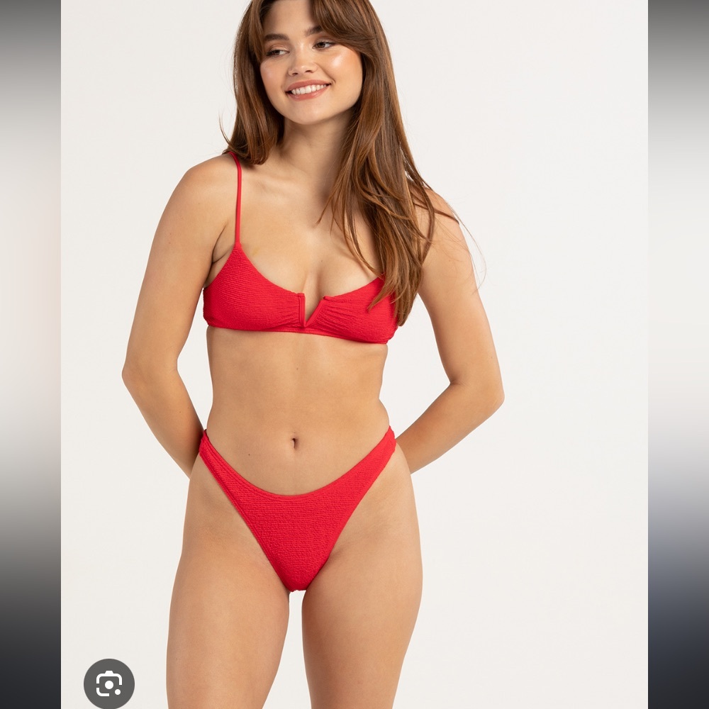 RSQ Red Bikini top